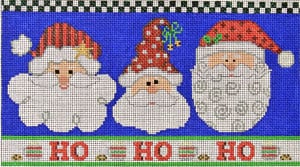 click here to view larger image of Ho Ho Ho (hand painted canvases)