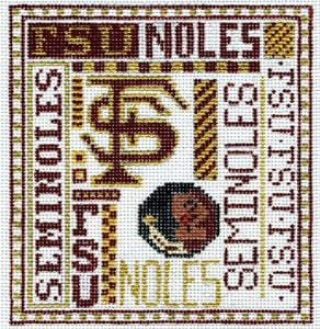 click here to view larger image of Florida State University (hand painted canvases)