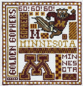 click here to view larger image of University of Minnesota (hand painted canvases)