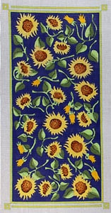click here to view larger image of Sunflower Garden (hand painted canvases)