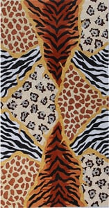 click here to view larger image of Animal Skins Too (hand painted canvases)