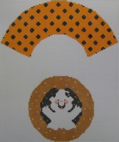 click here to view larger image of Ghostly Cupcake (hand painted canvases)
