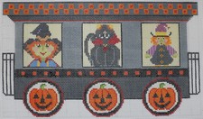 click here to view larger image of Halloween Train - Car 1 (hand painted canvases)