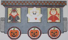 click here to view larger image of Halloween Train - Car 2 (hand painted canvases)