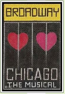 click here to view larger image of Broadway - Chicago (hand painted canvases)