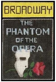 click here to view larger image of Broadway - Phantom of the Opera (hand painted canvases)