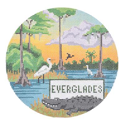 click here to view larger image of Explore America - Everglades (hand painted canvases)