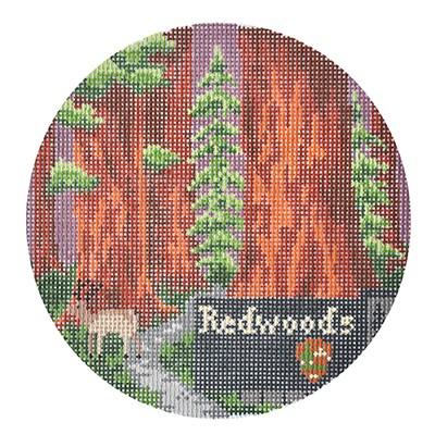 click here to view larger image of Explore America - Redwoods (hand painted canvases)