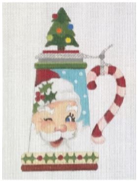 click here to view larger image of Santa Stein (hand painted canvases)