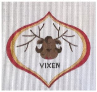 click here to view larger image of Vixen (hand painted canvases)