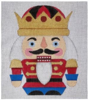 click here to view larger image of Short Nutcracker (hand painted canvases)