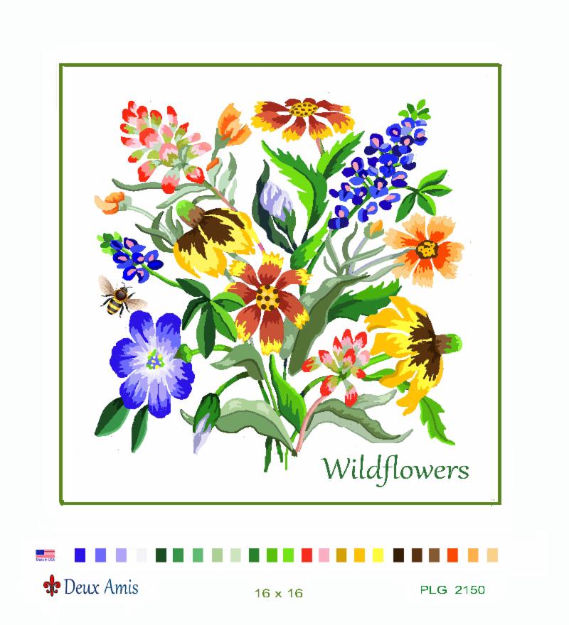 click here to view larger image of Texas Wildflowers (13M) (printed canvas)
