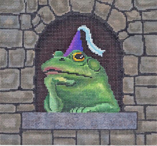 click here to view larger image of Toad Queen (hand painted canvases)