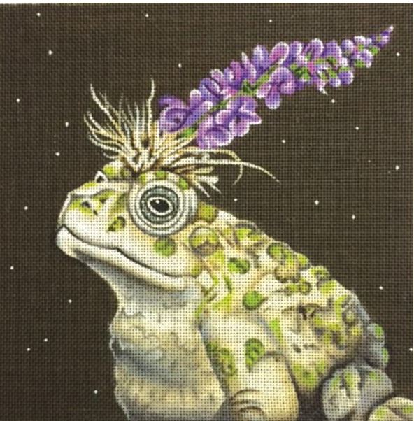 click here to view larger image of Sylvie the Toad  (hand painted canvases)