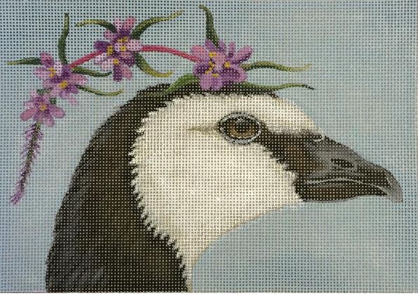 click here to view larger image of Sue - Barnacle Goose (hand painted canvases)