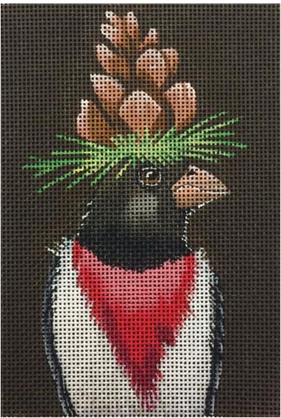 click here to view larger image of Gabe the Grosbeak (hand painted canvases)