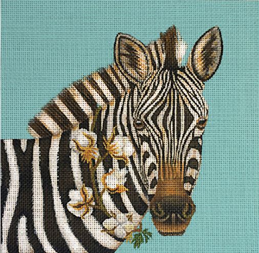 click here to view larger image of Southern Zebra (hand painted canvases)