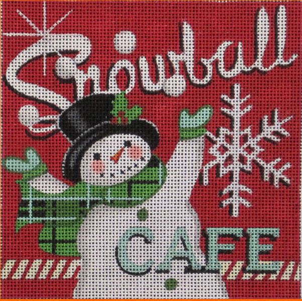 click here to view larger image of Snowball Cafe (hand painted canvases)