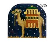 click here to view larger image of Nativity Thimble Camel - 24M (hand painted canvases)