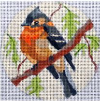 click here to view larger image of Tufted Flycatcher (hand painted canvases)