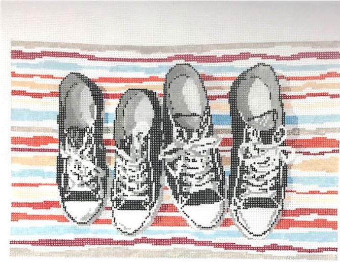 click here to view larger image of Converse Sneakers (hand painted canvases)