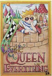 click here to view larger image of Queen of Everything  (hand painted canvases)