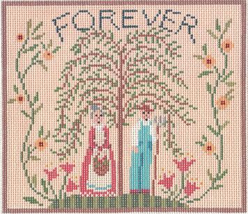 click here to view larger image of Forever (hand painted canvases)
