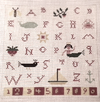 click here to view larger image of Mermaid Sampler (hand painted canvases)