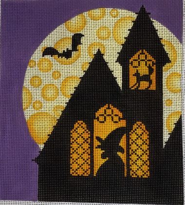 click here to view larger image of Witch's Castle - Dark Shadows Series 13M (hand painted canvases)