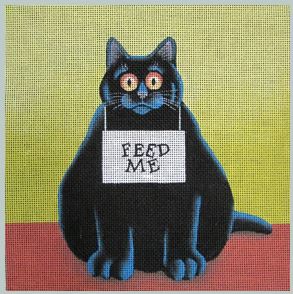 click here to view larger image of Feed Me (hand painted canvases)