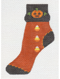 click here to view larger image of Bobby Sock - Halloween (hand painted canvases)