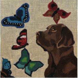 click here to view larger image of Butterfly Lab (hand painted canvases)