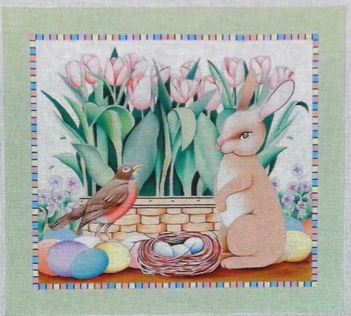 click here to view larger image of Easter Morning (hand painted canvases)
