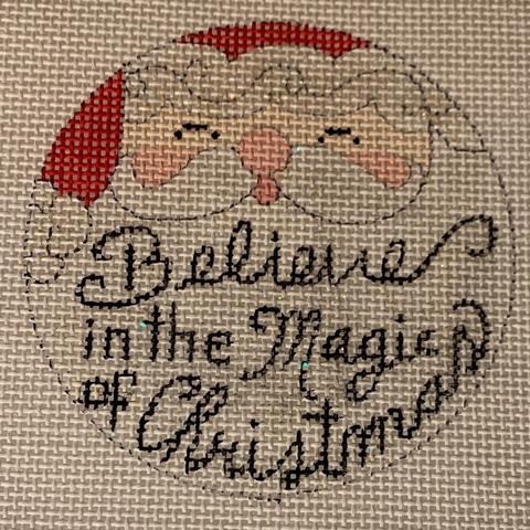 click here to view larger image of Believe in the Magic of Christmas (hand painted canvases)