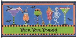 click here to view larger image of Pick Your Poison (hand painted canvases)