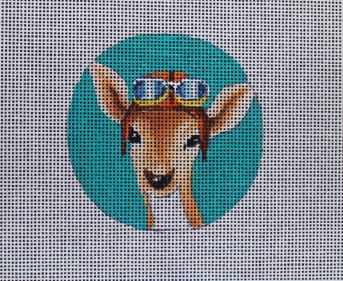 click here to view larger image of Deer Pilot - Insert (hand painted canvases)