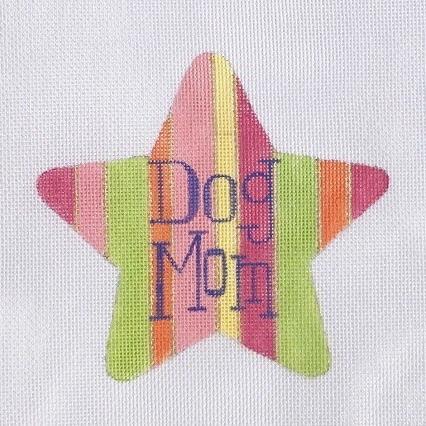 click here to view larger image of Dog Mom Star (hand painted canvases)