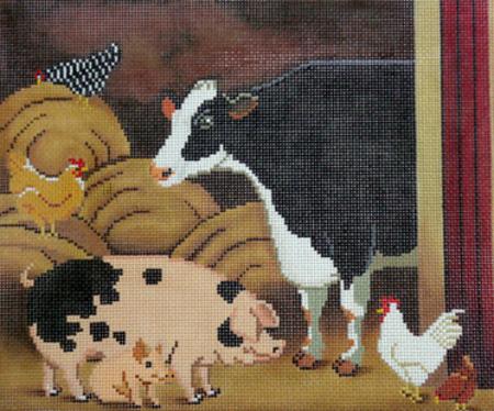 click here to view larger image of Family Farm (hand painted canvases)