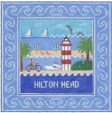 click here to view larger image of Hiton Head Island   (hand painted canvases)
