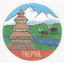 click here to view larger image of Nepal (hand painted canvases)