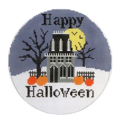 click here to view larger image of Happy Halloween House (hand painted canvases)