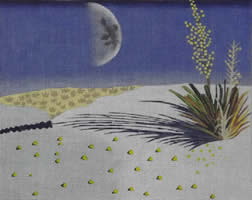click here to view larger image of Moonlit Beach (hand painted canvases)
