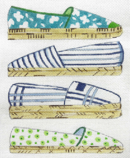 click here to view larger image of Espadrille - 13M (hand painted canvases)