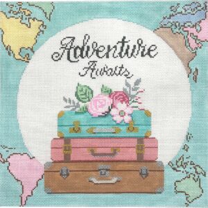 click here to view larger image of Adventure Awaits (hand painted canvases)