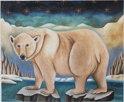 click here to view larger image of Polar Nights (hand painted canvases)