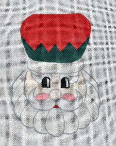 click here to view larger image of Sugarplum Santa w/SG  (hand painted canvases)