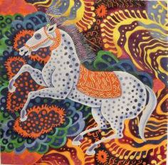 click here to view larger image of Circus Horse (hand painted canvases)