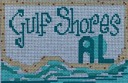 click here to view larger image of Gulf Shores AL (hand painted canvases)