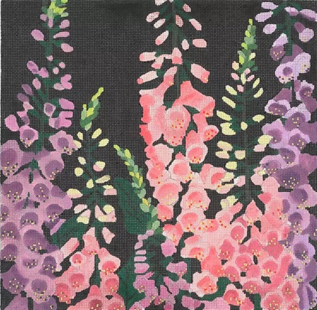 click here to view larger image of Giant Foxgloves (hand painted canvases)