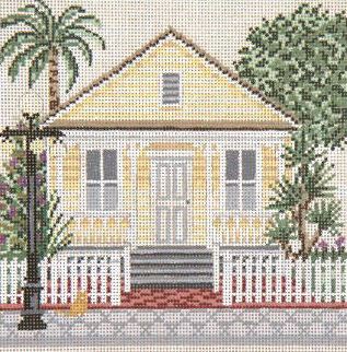 click here to view larger image of Shotgun House - 13M (hand painted canvases)